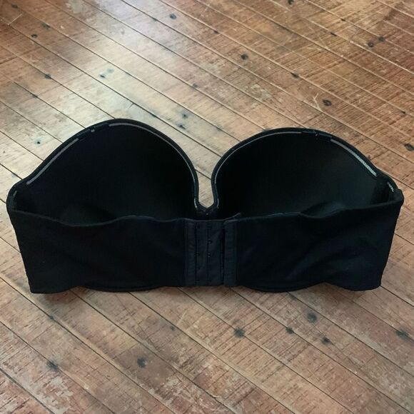 Cacique black strapless multi-way smooth boost 42DDD bra - Picture 2 of 3